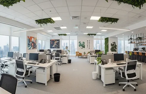 What about office space for business setup in Dubai?