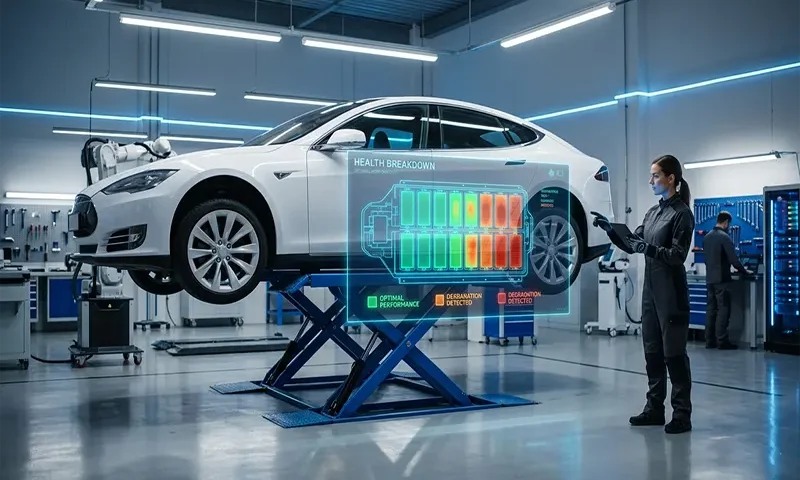 Diagnostic Tools for Checking Electric Car Battery Health and Degradation